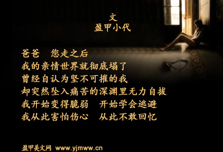 爸爸，您走之后，我的世界塌了